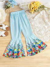 Young Girls' Summer Holiday Sporty Leisure Comfortable Beautiful Loose Long Pants
